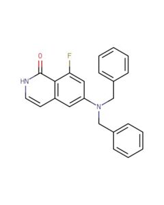 Astatech 6-(DIBENZYLAMINO)-8-FLUOROISOQUINOLIN-1(2H)-ONE; 1G; Purity 95%; MDL-MFCD32661282
